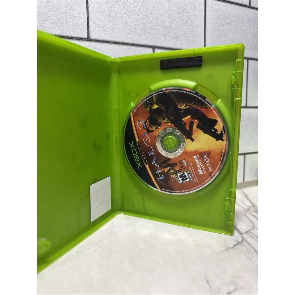 Halo 2 (Original OG Xbox) VGC Black Label OEM - No Manual - Ships Fast